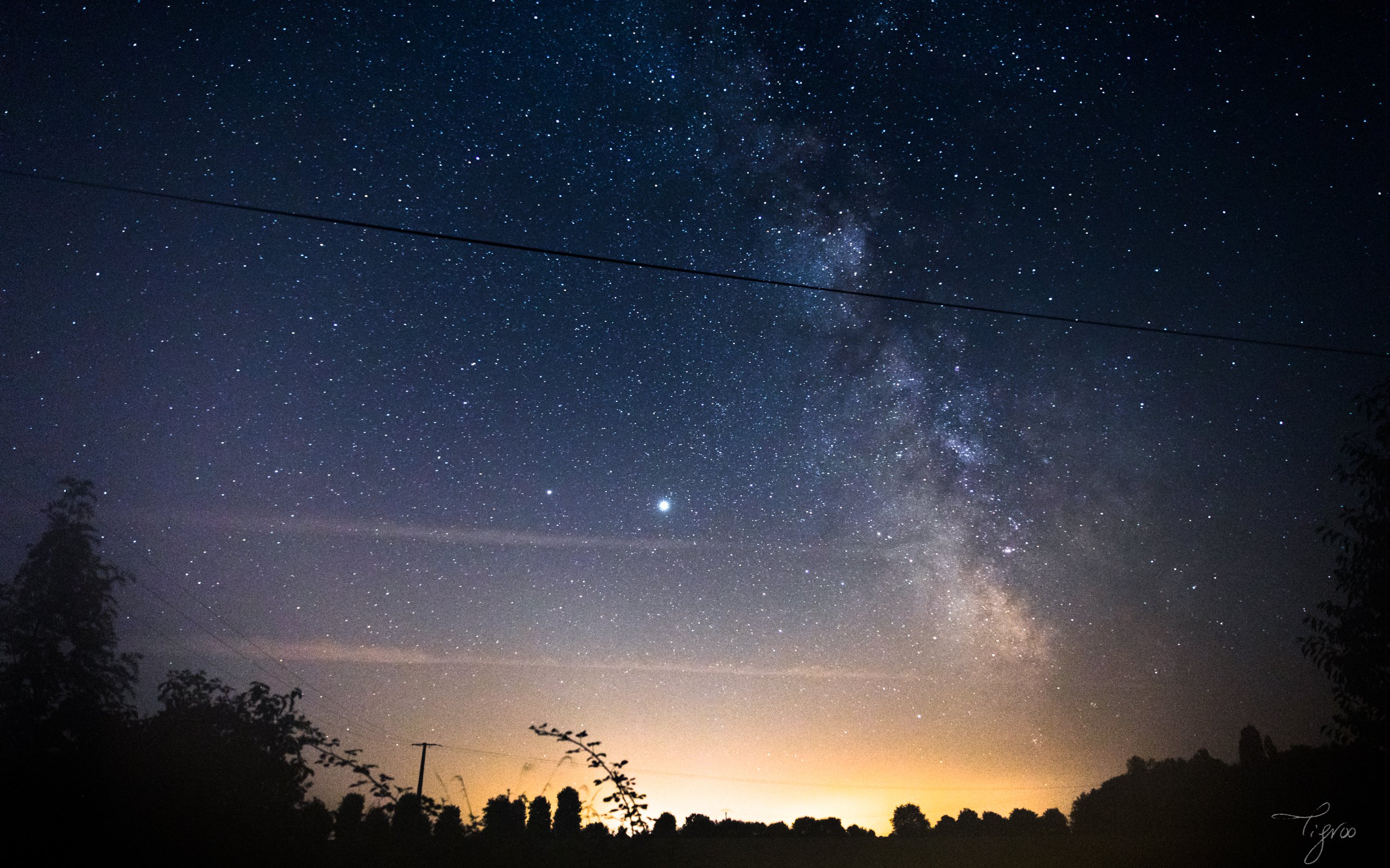 Comète NEOWISE photographe ciel étoiles Voie Lactée pollution lumineuse