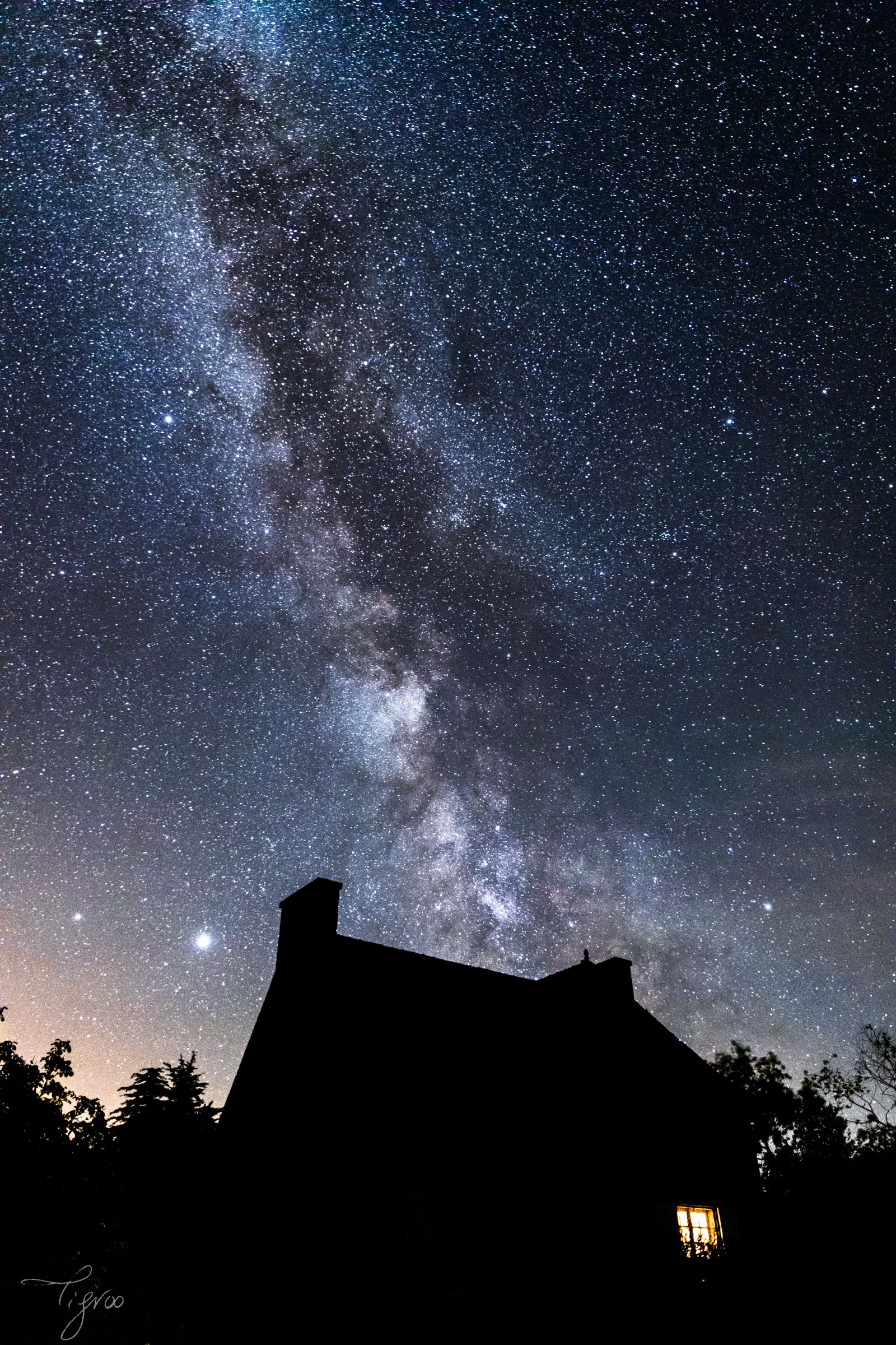 Comète NEOWISE photographe ciel étoiles Voie Lactée pollution lumineuse Fort La Latte Cap Fréhel