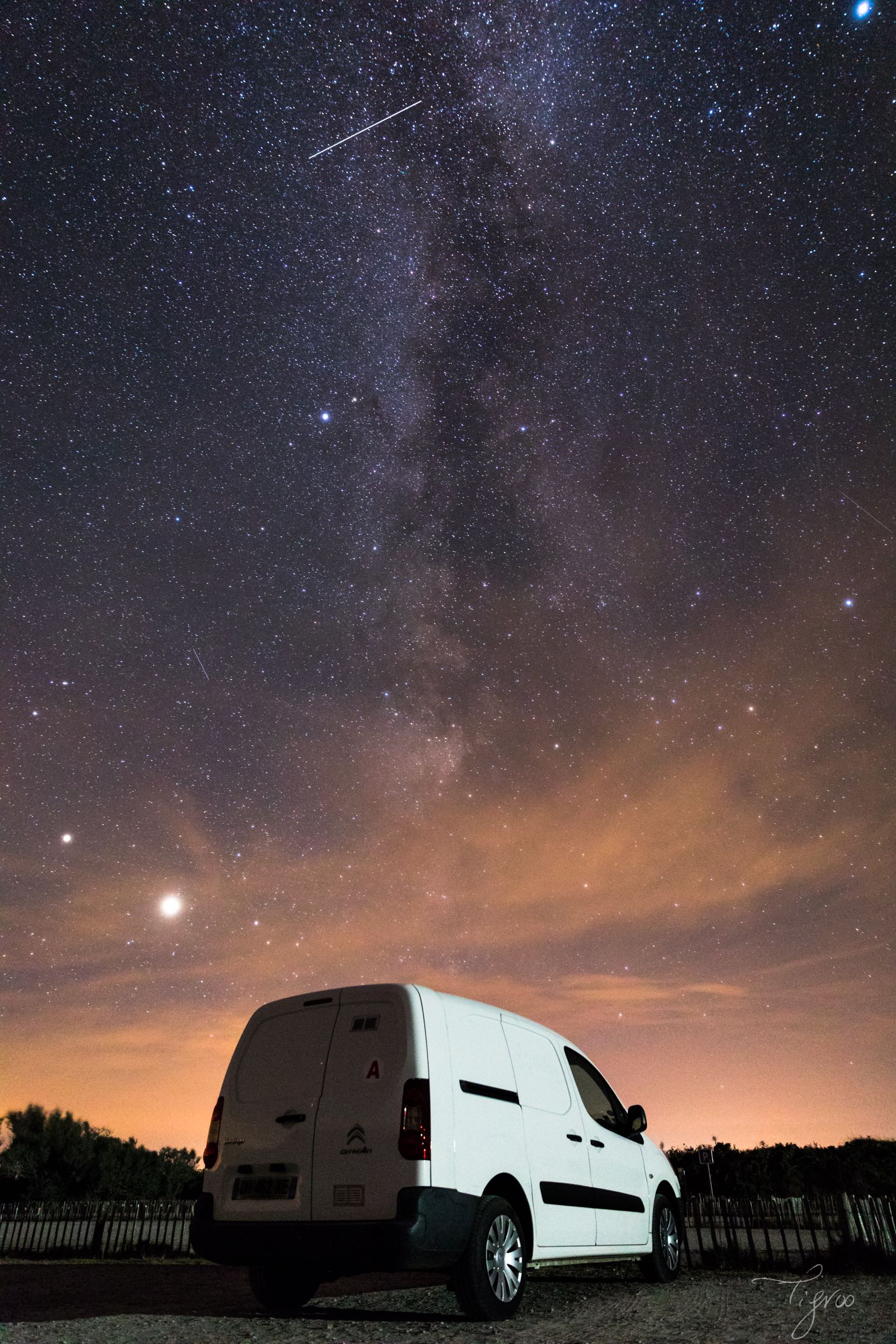 Comète NEOWISE photographe ciel étoiles Voie Lactée pollution lumineuse Fort La Latte Cap Fréhel