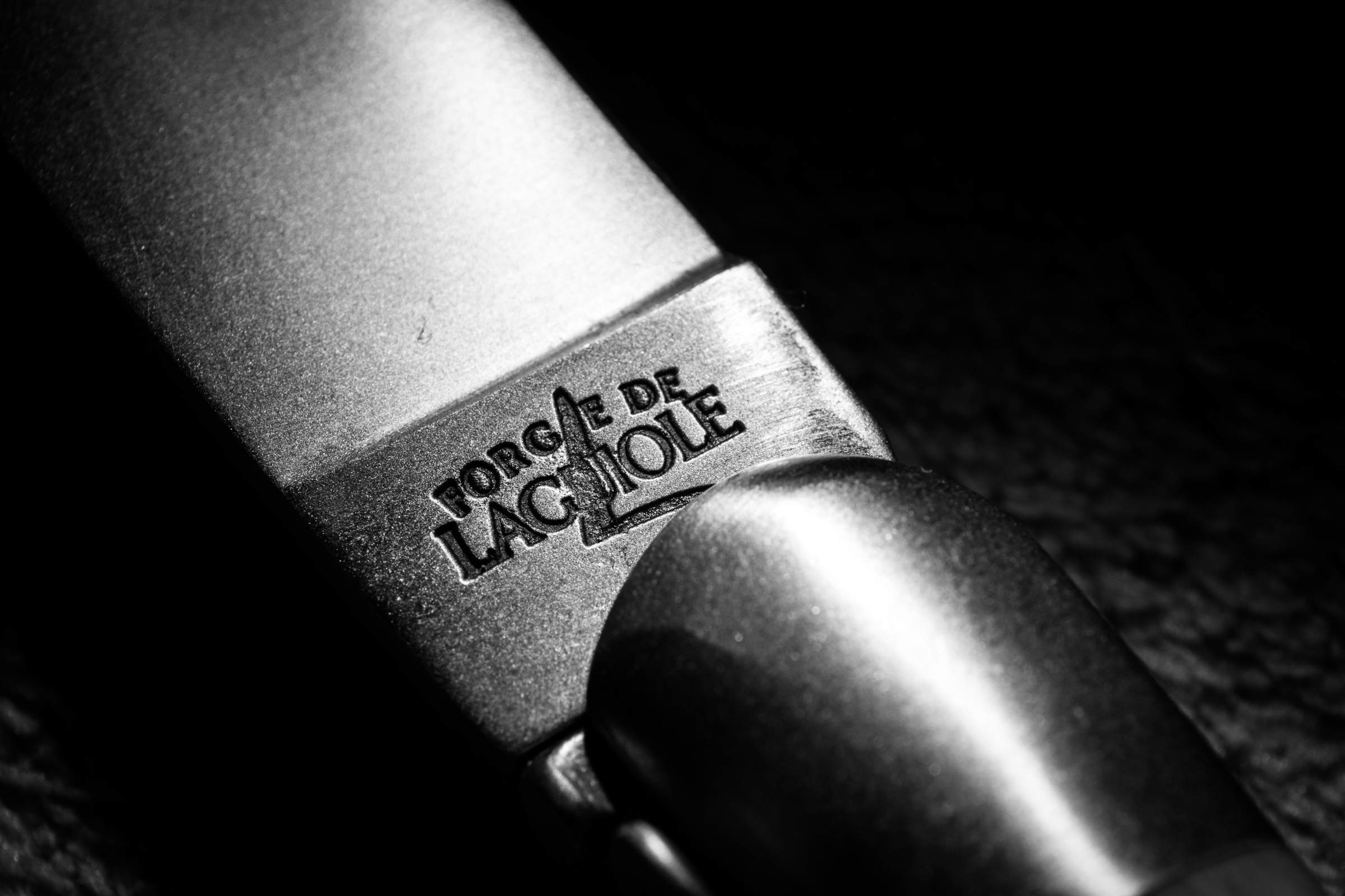 couteaux détails macro